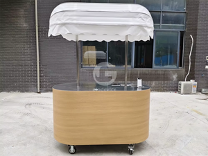Chariot à main mobile populaire pour café - Vente chaude - Product Image 4
