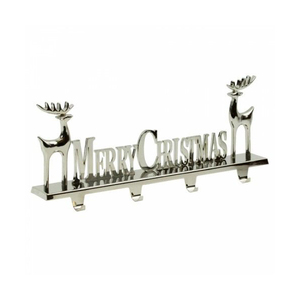 Soporte de calcetín de Navidad de Metal dorado moderno de alta calidad decoración de fiesta festiva con cantidad de exportación - Product Image 3