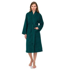 ชุดคลุมอาบน้ำผู้หญิงไซส์ใหญ่สุดหรูแบบสั่งทำพิเศษ ปี 2026 ผ้าวาฟเฟิลคอตตอน 100% แห้งเร็ว ระบายอากาศได้ดี เนื้อผ้านุ่ม โลโก้ด้านหน้า - Product Image 2