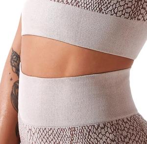 Ensemble de sport pour femmes Leggings de gymnastique Yoga Sport Bra Fitness Leggings sans couture Workout Ensemble de deux pièces Ensemble de vêtements d'entraînement pour femmes - Product Image 6