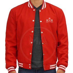 Chaqueta de invierno para hombre con cuello levantado de alta calidad, chaqueta con letras, cómoda a prueba de viento, cálida para invierno, 100% de algodón, precio razonable - Product Image 1