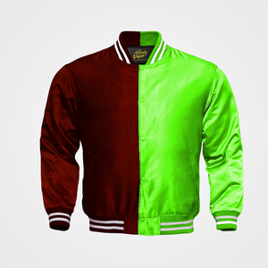 Chaqueta universitaria decorada de alta calidad para hombre, tipo botón de moda para invierno, estilo Bomber Letterman de béisbol, alta calidad - Product Image 1