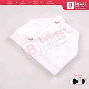 Clips de réparation de lève-vitre arrière droit BWR502 pour A6 C6 S6 4F 4F2 4F5 2004-2011 4/5 portes 4F0839462 - Product Image 4