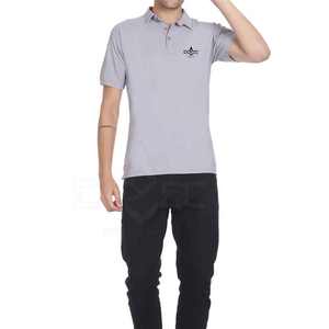 T-shirts polo doux et confortables pour hommes, anti-rides, 100% coton, logo personnalisé, chemise polo de haute qualité, nouvel arrivage - Product Image 4