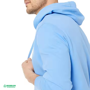 Sweat-shirts unisexes en polyester/coton avec logo personnalisé, fermeture éclair sur le devant, style streetwear, effet délavé, broderie, molleton/sweat-shirts en molleton français - Product Image 6