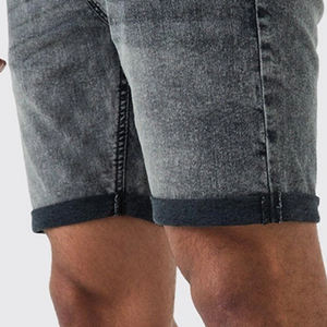 Shorts décontractés pour homme, fermeture boutonnée, coupe classique, braguette zippée, prix de gros, service OEM, ajustement confortable, couleur unie 2026 - Product Image 3