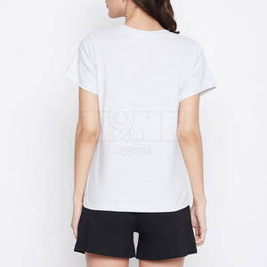 Best Price 100% Cotton <b>Women's</b> Casual <b>Short</b> <b>Sets</b> Custom Logo <b>T</b> <b>Shirt</b> High Quality for Online Sale - Product Image 3