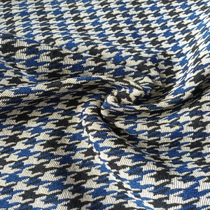 Luxe femmes Jacquard tissé coton Polyester sac fourre-tout chemises haute qualité chaîne tricoté fil teint tissu respirant Offre Spéciale - Product Image 6