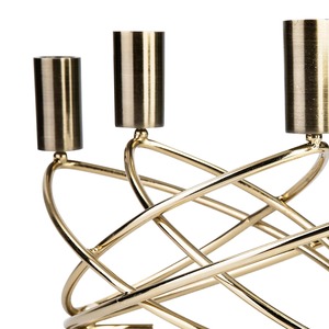 Porte-bougie de haute qualité, élégant centre de table, élégant accessoire de décoration intérieure, ambiance romantique et festive - Product Image 1