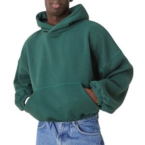 OEM Manufacturer's Heavyweight Cotton <b>Men's</b> Oversized <b>Hoodie</b> Custom Winter Season Sweatshirt - Product Image 2