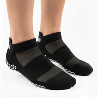 Chaussettes de yoga unisexes d'été, chaussettes de sport à semelle en terry, chaussettes de yoga épaisses, Coolmax, personnalisables, imprimées en silicone, chaussettes de yoga à la cheville
