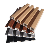 WPC-groefpaneel voor schutting, wand, achtertuin, binnenplaats, villa, privacy en decoratie