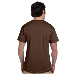 เสื้อยืดคอกลมแขนสั้นผู้ชายรุ่นใหม่ คุณภาพสูง ผ้าฝ้าย 100% ระบายอากาศได้ดี เป็นมิตรกับสิ่งแวดล้อม มีไซส์ใหญ่ สีพื้น - Product Image 2