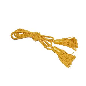 Borla de Tela de Alta Calidad en Oferta, Nuevo Diseño de Borla de Color Sólido para Uso en Prendas, al por Mayor - Product Image 3