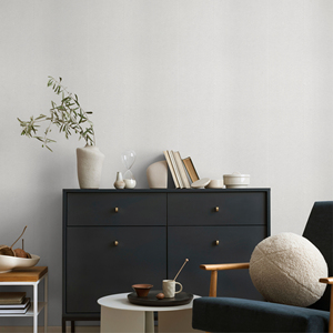 Made in Germany - Coatable <b>Wallpaper</b> <b>rolls</b> Plain Colour Paintable White Non Woven Vinyl <b>Wallpaper</b> for painting - 10,05 x 0,53 m - Product Image 4