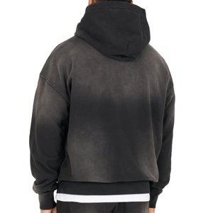 Prix pas cher prix de gros Top qualité dernière personnalisée blanc Streetwear acide lavage à capuche sweat à capuche lourd pour hommes 2026 - Product Image 3