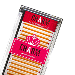 CharmLash Fabricant en gros d'extensions de cils Extensions de cils classiques Plateaux d'extensions de cils Cils en cachemire Attrayants Multicolores Vibrants - Product Image 6