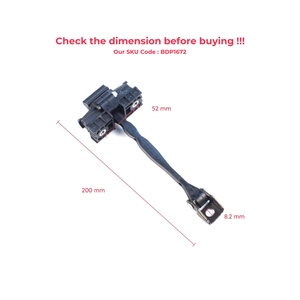 BDP1672-1 2 Piezas Conjunto de Freno y Limitador de Puerta Trasera para ID.4 E21 ID.5 E39 Q4 e-tron F4N F4B 11A839249A - Product Image 5