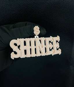 Pendentif pour homme en argent sterling 925 plaqué or, serti de moissanite, style hip-hop, tendance, pour soirée - Product Image 2