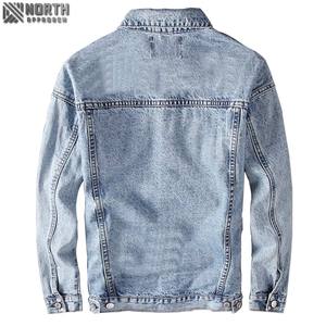 Vente en gros de veste en jean élégante pour hommes, veste en jean chaude pour l'hiver avec des couleurs et un logo personnalisés, à vendre en gros - Product Image 2