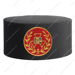 MASONIC REGALIA ROYAL ARCH PAST HIGH PRIEST CHAPITER CROWN CAP - MASONIC REGALIA CAP - Product Image 4