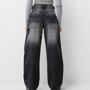 Venta caliente hecha en fábrica bajo MOQ servicio OEM mujeres pantalones holgados al por mayor hecho en la mejor calidad pantalones holgados para las mujeres - Product Image 2