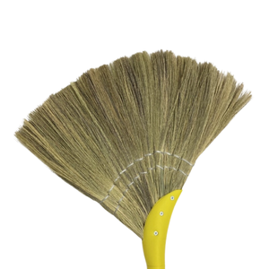 Produk baru Broomstick 2025 buatan pabrik Vietnam harga dan sapu rumput berkualitas baik buatan tangan dengan pegangan panjang berwarna-warni - Product Image 5