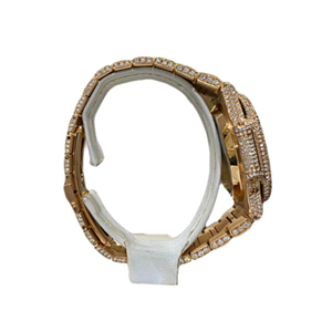 Venta al por mayor de relojes de lujo Moissanite | VVS Iced Out Skeleton Presidential Diamond Tester - Product Image 4