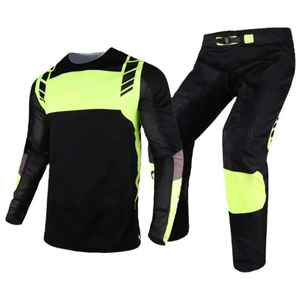 Ensemble d'engrenages de motocross de course à séchage rapide respirant personnalisable Kit de pantalons de maillot de moto tout-terrain Vêtements de sport pour athlètes de course - Product Image 2