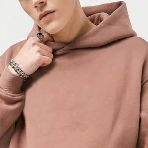 High Quality Custom 100% Cotton Streetwear Heavy Oversized <b>Thick</b> <b>Hoodie</b> Embroidered Logo Plain Blank <b>Hoodie</b> <b>Men</b> Pullover Hoodies - Product Image 5
