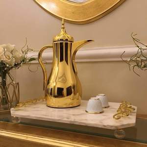 Dallah Árabe de Acero Inoxidable de Alta Eficiencia Energética que Garantiza un Calentamiento Uniforme para una Extracción de Sabor de Café Auténtica y Equilibrada - Product Image 6