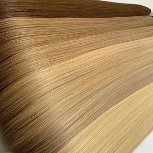 Extensions de cheveux en vrac russes 100g couleur claire 65cm longueur faisceaux de cheveux humains vietnamiens par les fournisseurs du Vietnam - Product Image 1