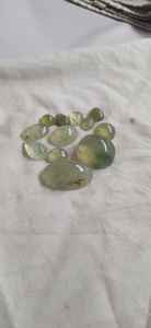 Wholesale <b>Free</b> Size Natural Prehnite Cabochon Gemstone Beads Loose Gemstones for Jewelry Necklace Ring Earring Pendant - Product Image 2
