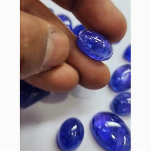 21ชิ้นของหินแทนซาไนต์ธรรมชาติ10มม. ถึง24มม. ทรงสี่เหลี่ยมมุมฉาก284ชิ้นคุณภาพจากการขาย Iroc พลอยหลวม CAB เรา $606ทั้งหมด - Product Image 3