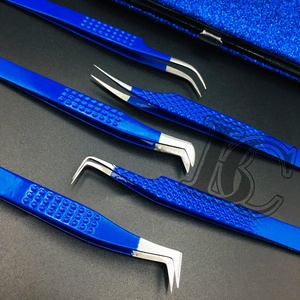 Top Rank <b>Magnetic</b> Case Stainless Steel <b>Eyelash</b> Extension Tweezers Beautiful Blue Sustainable Beauty Tools <b>Eyelash</b> Boxes Mink - Product Image 5