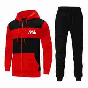 ¡Novedad de 2024! Chándal de lana con logotipo personalizado para hombre, conjuntos de sudadera informal Unisex para correr, ropa de invierno ecológica - Product Image 2