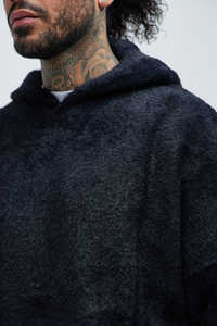 Venta al por mayor 100% algodón pesado pulóver con capucha material duradero personalizado bordado e Impresión logotipo tejido cálido proveedor verificado - Product Image 3