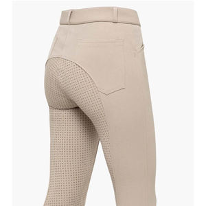 Pantalones de montar a caballo elásticos para mujer Pantalones personalizados al por mayor Ropa ecuestre Pantalones de montar antiapilamiento - Product Image 3