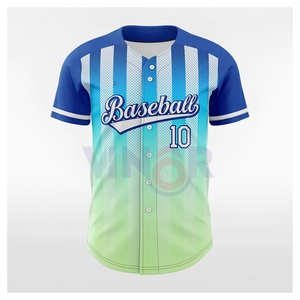 เสื้อยืดเบสบอลแขนสั้นพิมพ์ลายซับลิเมชันสำหรับทีมแข่งซอฟต์บอลเสื้อชื่อผู้เล่น - Product Image 1