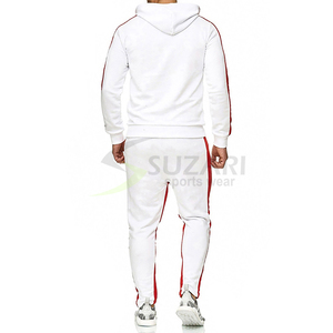 Survêtements d'entraînement de fitness pour hommes, survêtements unis de couleur unie pour hommes, bonne qualité, à rayures latérales - Product Image 2