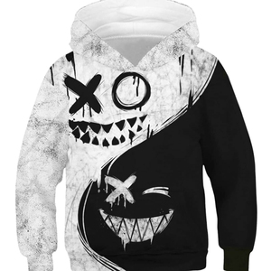 Tissu personnalisé 100% coton de qualité supérieure, chaud, confortable, doux, respirant, unisexe, élégant, décontracté, streetwear tendance - Product Image 2