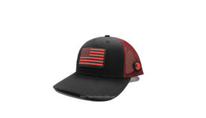 Gorra deportiva americana, Parche de goma personalizado, banderas, Logo, gorra de camionero, malla Snapback, transpirable, al aire libre, la mejor gorra, fábrica de Vietnam - Product Image 4