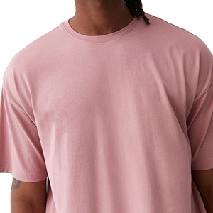 T-shirt personnalisé à col rond et à manches courtes pour hommes de haute qualité 100% coton respirant et léger coupe décontractée imprimé anti-rides - Product Image 6