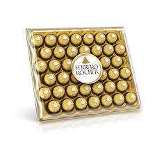 Chocolate con Leche Ferero Rocher en Forma de Copa Sólida, con Ingredientes de Galleta, Nueces y Dulces, Alta Calidad, al Mejor Precio - Product Image 3