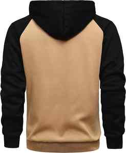 Sweat à capuche décontracté pour homme de qualité supérieure, en tissu 100 % coton pour l'hiver, respectueux de l'environnement, coupe ajustée et caractéristiques personnalisées pour un style au quotidien - Product Image 4