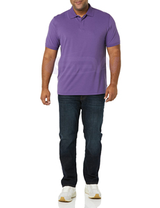 Polo de algodón 100% para hombre, manga corta, tela transpirable que absorbe la humedad, opción de logotipo personalizado, ropa de negocios informal - Product Image 3