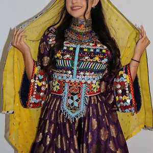 Custom Logo Afghan Women's Modest <b>Plus</b> <b>Size</b> Party <b>Wedding</b> <b>Dress</b> Breathable Patchwork Lace Zipper Decoration Low MOQ <b>Long</b>-<b>Sleeves</b> - Product Image 4