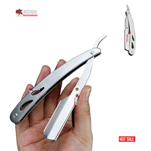 ชุดมีดโกนเหล็ก2ชิ้นสำหรับร้านตัดผมชายหญิงสีทองหลายแบบ - Product Image 6