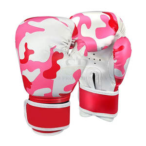 Guantes de boxeo superiores hechos a medida Diferentes colores Guantes de cuero de calidad para gimnasio Mejor venta - Product Image 1