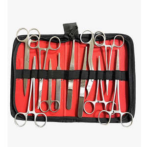 Kit de Instrumentos Quirúrgicos Principales de Acero Inoxidable para Cirugía General Abdominal y Apendicectomía Grado A + Garantía de 1 Año - Product Image 1